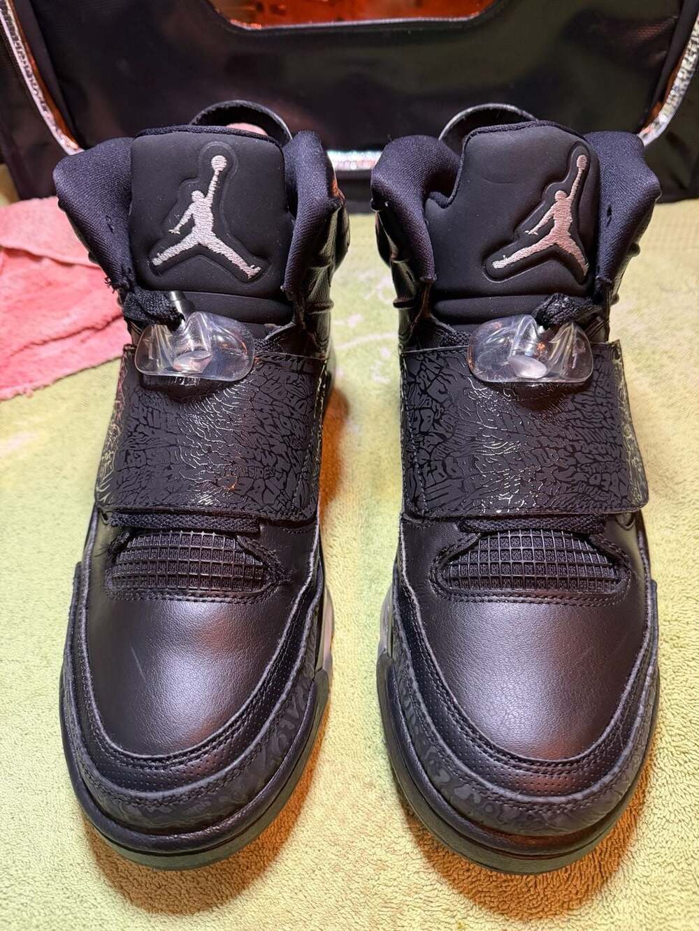 Air Jordan Son of Mars 'Black Cat' Basketball Shoes, Size 9.5